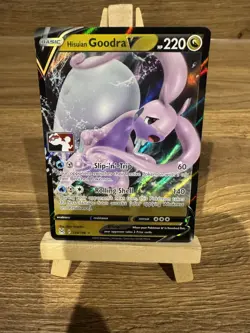 Hisuian Goodra V - 135/196 - Lost Origin - Play! Pokemon Stamped - Prize Pack - Image 1