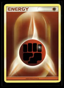 Pokemon TCG Diamond and Pearl #128/130 Fighting Energy NM - Image 1