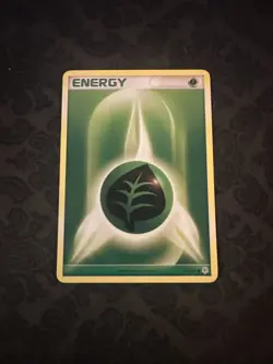 Grass Energy 123/130 Diamond & Pearl 2007 Pokemon Card D14 - Image 1
