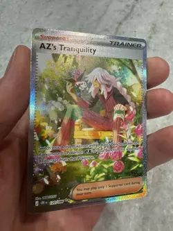 AZ's Tranquility 120/86 SIR Pokemon Chaos Rising - Excellent PSA 10 Candidate 🔥 - Image 2