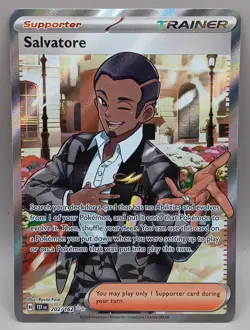 Pokemon TCG Salvatore 202/162 Full Art Secret Rare Temporal Forces - Image 1