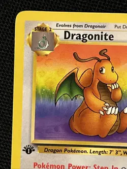 Pokemon Dragonite 19/62 (1st Edition) *Near Mint* Fossil ‘Never Played Card’ - Image 3