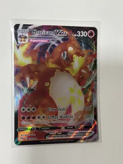 Charizard Vmax 020/189 Darkness Ablaze Holo Full Art Pokemon Card - Image 1