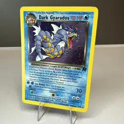 Dark Gyarados 8/82 Unlimited Holo Rare - Pokemon Team Rocket LP - Image 1