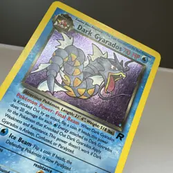 Dark Gyarados 8/82 Unlimited Holo Rare - Pokemon Team Rocket LP - Image 2