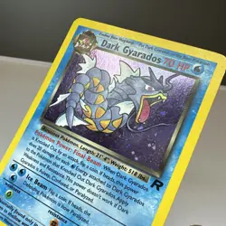 Dark Gyarados 8/82 Unlimited Holo Rare - Pokemon Team Rocket LP - Image 4
