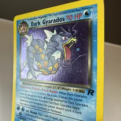 Dark Gyarados 8/82 Unlimited Holo Rare - Pokemon Team Rocket LP - Image 5