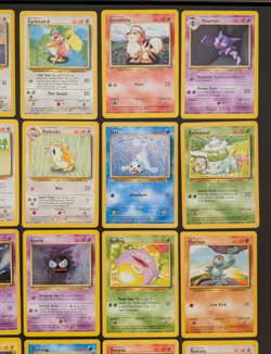 1999 Pokemon Base Set Unlimited 43 Card Lot - Image 3