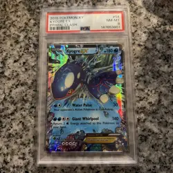 PSA 8 NM-MT 2015 POKEMON XY PRIMAL CLASH #54 Kyogre EX - Image 1