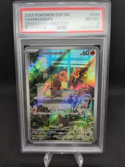 Pokemon Charmander 044 Sv: Scarlet & Violet Promo Cards Holo - Graded PSA 8 - Image 2