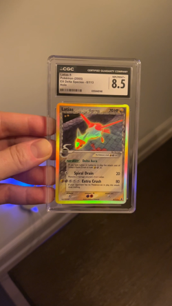 Latias δ CGC 8.5 Pokemon 2005 EX Delta Species 8/113 Holo Low POP 36 - Image 2