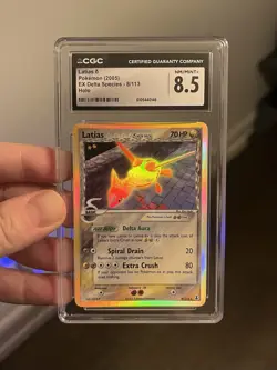 Latias δ CGC 8.5 Pokemon 2005 EX Delta Species 8/113 Holo Low POP 36 - Image 4