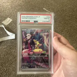 Pokemon 2025 Marnie's Morpeko 020/019 Full Art SV0M Japanese GEM MINT PSA 10 - Image 1