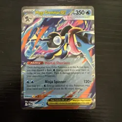 Mega Greninja ex - Chaos Rising - 022/086 - Pack Fresh - Pokemon TCG English CRI - Image 1
