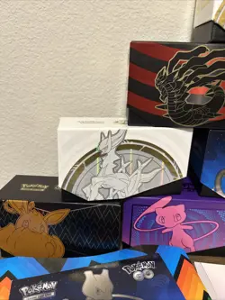 10 Pokemon Empty Elite Trainer Box ETB Deck Card Storage Stellar Crown Plus ex - Image 2