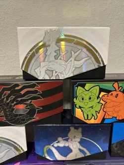 10 Pokemon Empty Elite Trainer Box ETB Deck Card Storage Stellar Crown Plus ex - Image 4
