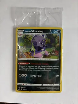 Pokemon TCG - Sealed - Galarian Slowking, Obstagoon, Dragapult - Knock Out Pack - Image 1