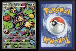 Ambipom 107/094 Illustration Rare Phantasmal Flames Pokemon NM/M - Image 3