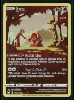 Jynx TG04/TG30 Holo Silver Tempest Trainer Gallery Pokemon NM/M - Image 1