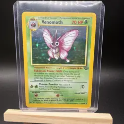 1999 POKEMON JUNGLE #13/64 VENOMOTH HOLO RARE - Image 1