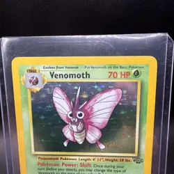 1999 POKEMON JUNGLE #13/64 VENOMOTH HOLO RARE - Image 4