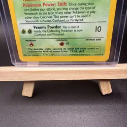 1999 POKEMON JUNGLE #13/64 VENOMOTH HOLO RARE - Image 5