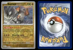 REGIROCK 082/159 RARE JOURNEY TOGETHER POKEMON REVERSE HOLO NM - Image 1
