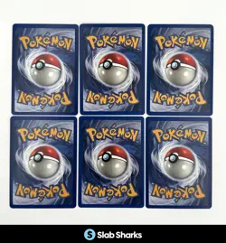 1999 Pokemon Base Set Energy Cards Lot of 6 - Image 2