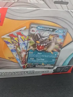 Pokemon Mabosstiff ex Showcase Box Lot of 2 Sealed 3 Packs + Foil PromoPokemon - Image 3
