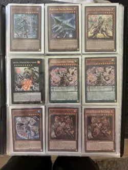 Konami Yu-Gi-Oh! TCG Mixed Card Lot Binder 1st Edition Despian Quaeritis & More - Image 3