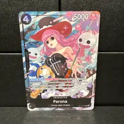 Perona OP10-092 Alternate Art Promo Best Collection Vol. 4 One Piece NM - Image 1