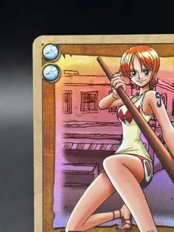 Nami CE-C03 Holo From TV Animation Bandai Japanese One Piece Lightly Played - Image 2