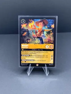 Disney Lorcana Wilds Unknown Woody Jungle Guide 15/204 Legendary None Foil - Image 1