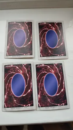 YuGiOh Bandai Blue Eyes Ultimate Dragon Full 4 card Set 1998-1999 Japanese - Image 2
