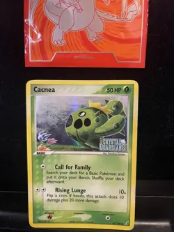 Pokemon Card Cacnea EX Crystal Guardian 47/100 Common Reverse Holo 271🔥MP HP🔥 - Image 1