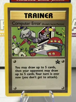 Computer Error Black Star Promo 16, NM Pokemon Card - Image 1