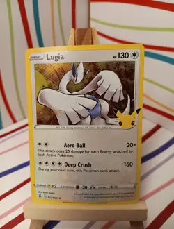 Pokemon Card Lugia 022/025 Holo Rare Celebrations 25th Anniversary MP - Image 1