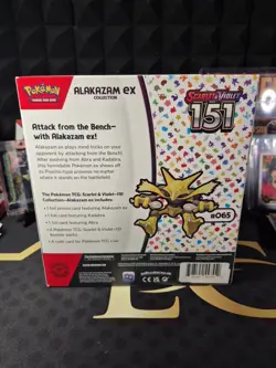Pokemon TCG Scarlet & Violet Alakazam EX Card 151 Collection - Image 2