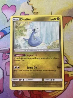 Dratini 148/236 - NM SM Unified Minds - Pokemon 2019 Common TCG Card - Image 1
