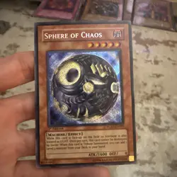 Yu-Gi-Oh Sphere of Chaos Secret Rare Card RGBT-EN093, 1st Edition LP (WNU) - Image 1