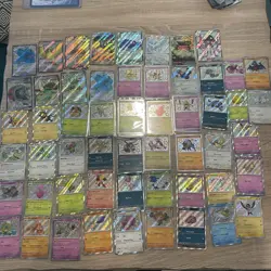 Pokemon Paldean Fates NM Baby Shiny Collection 53 Different Cards Some Dupes - Image 1