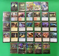 MTG TMNT 110 Card Lot-5 MYTHIC, 20 RARE, 55U, 30C - Splinter Mentor Donatello T1 - Image 3