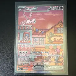 Pokemon Mew ex 053 SVP Scarlet & Violet Promo Holo Basic 180 HP Card - Image 1