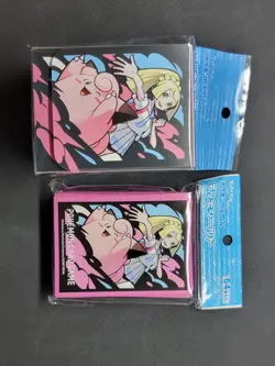 Pokemon Center TCG: Lillie & Clefairy card sleeves & deckbox - Image 1