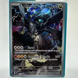 Pokemon TCG N’s Zekrom 031 Black Star Promo Card Sealed Mint Condition - Image 2