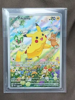 Pokemon Pikachu TCG SVP 88 Black Star Promo Holo Rare Card NM Collectors Chest - Image 1