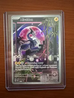 Pokemon TCG Miraidon 013 SV Promo Cards Holo - Image 1