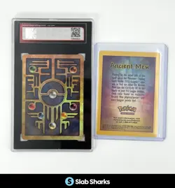 2000 Pokemon Movie Promo Details Card & Ancient Mew Ultra Rare KSA 9 Mint - Image 2