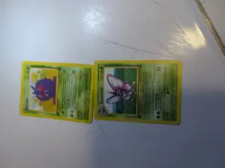 Pokemon TCG Venomoth Rare Jungle Card 29/64, 1st Edition Venonat 63/64 - Image 1
