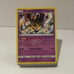 Pokemon Card Giratina Lost Thunder Rare 97/214 LP - Image 1